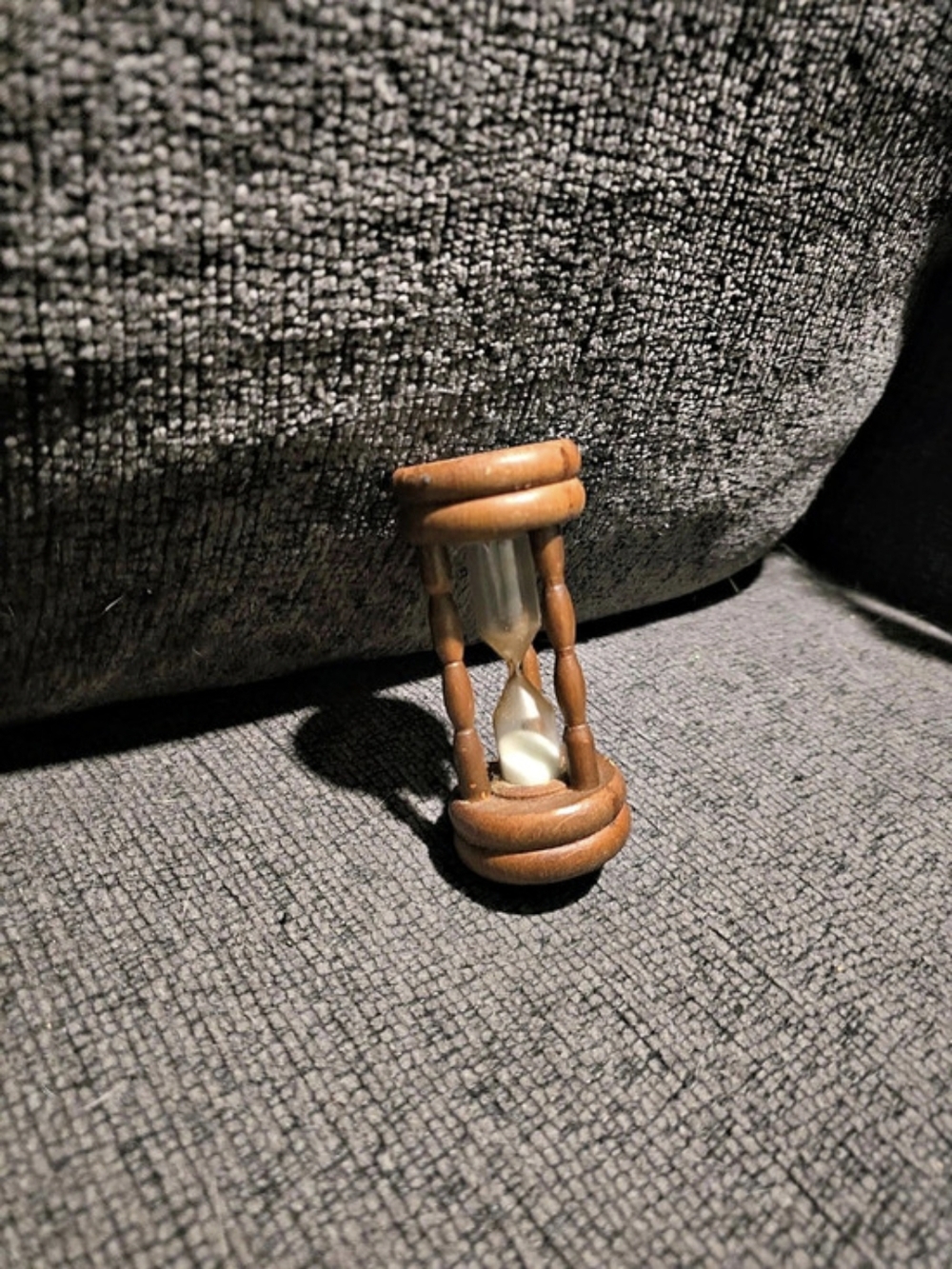 Vintage Wooden Hourglass